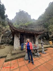 Highest part of pagoda.